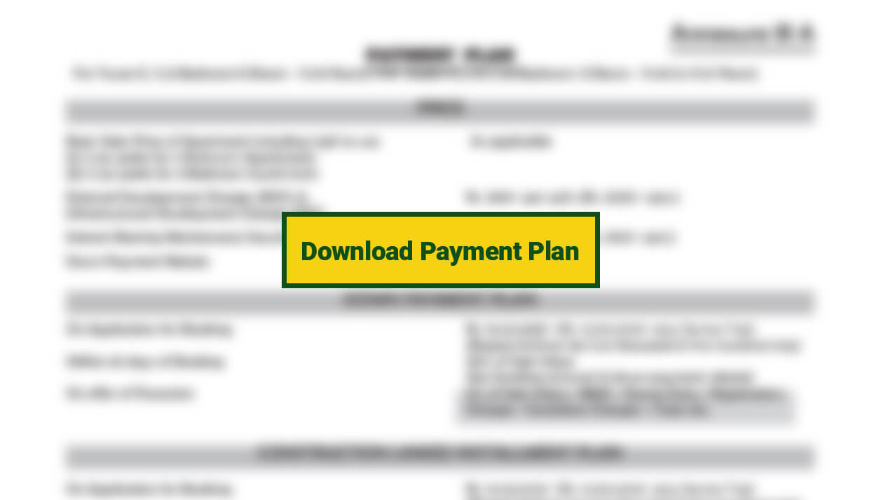 Godrej Country Estate Payment Plan