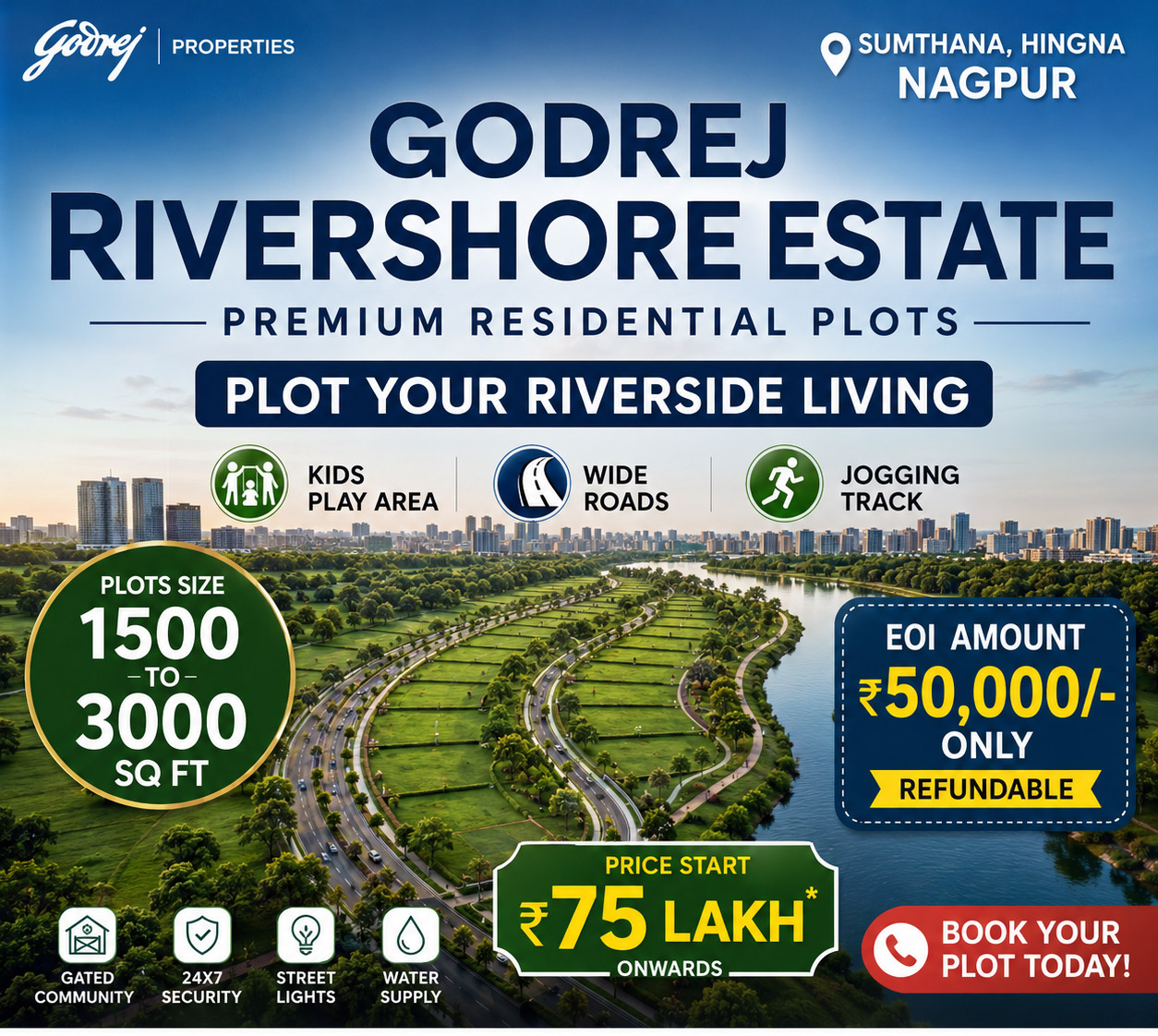 Godrej Rivershore Estate