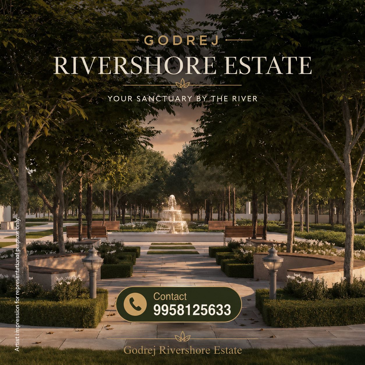 Godrej Rivershore Estate Photos